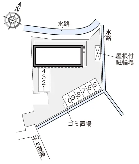 ★手数料０円★足柄上郡開成町吉田島　月極駐車場（LP）